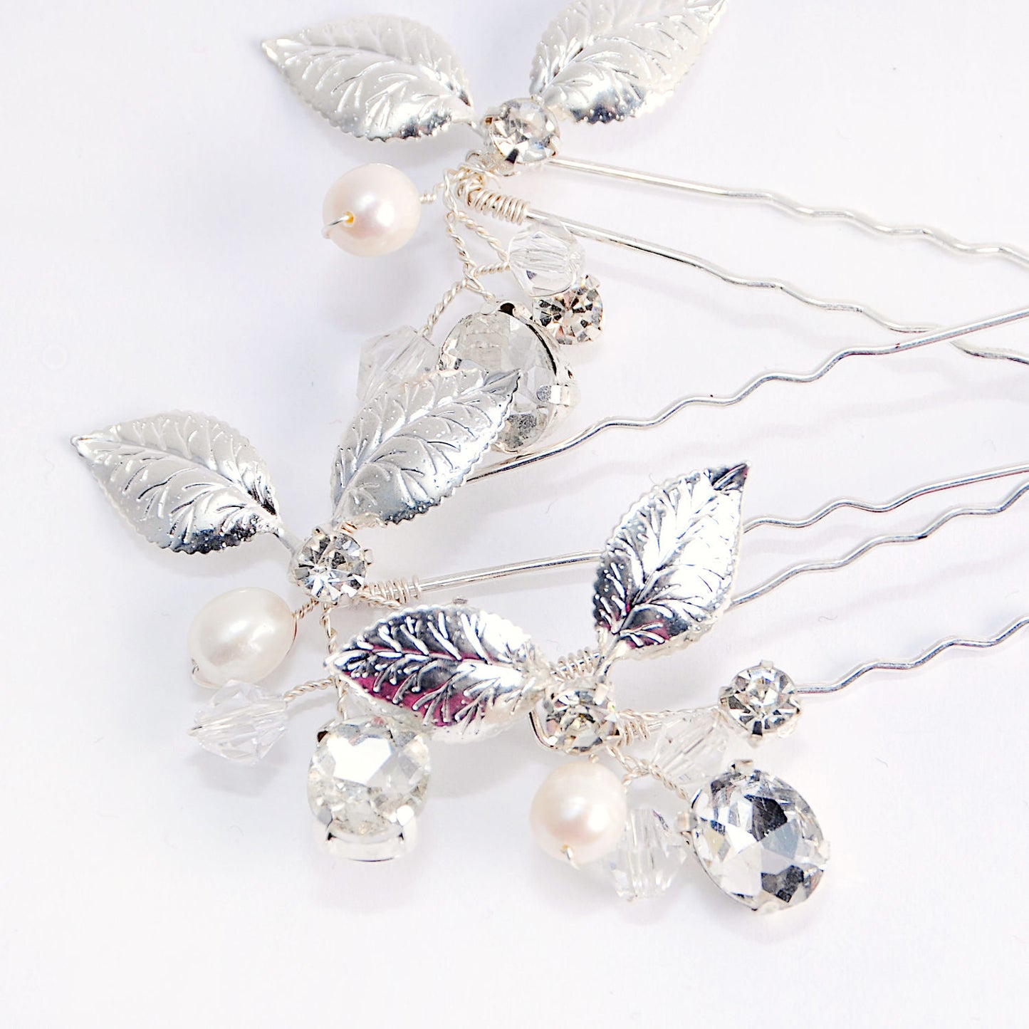 LAUREL LEAF hair pins