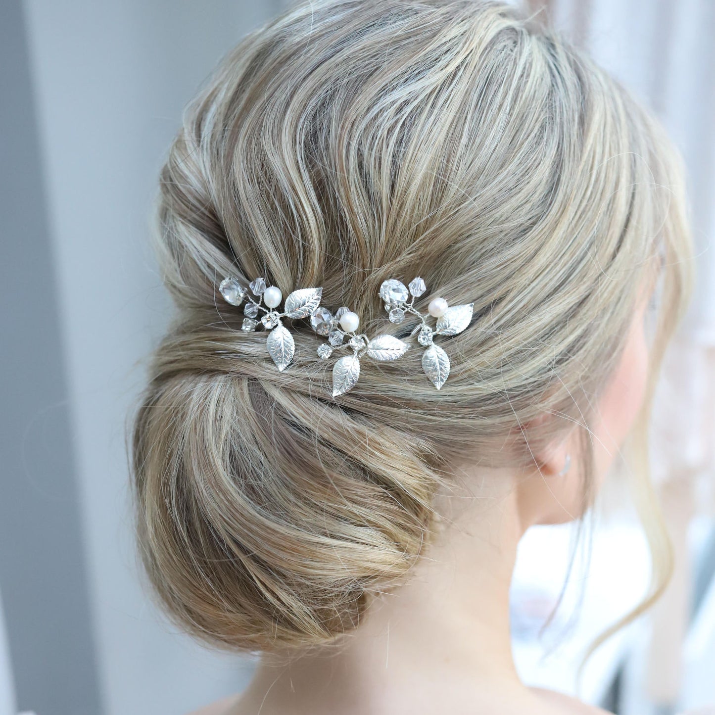 LAUREL LEAF hair pins