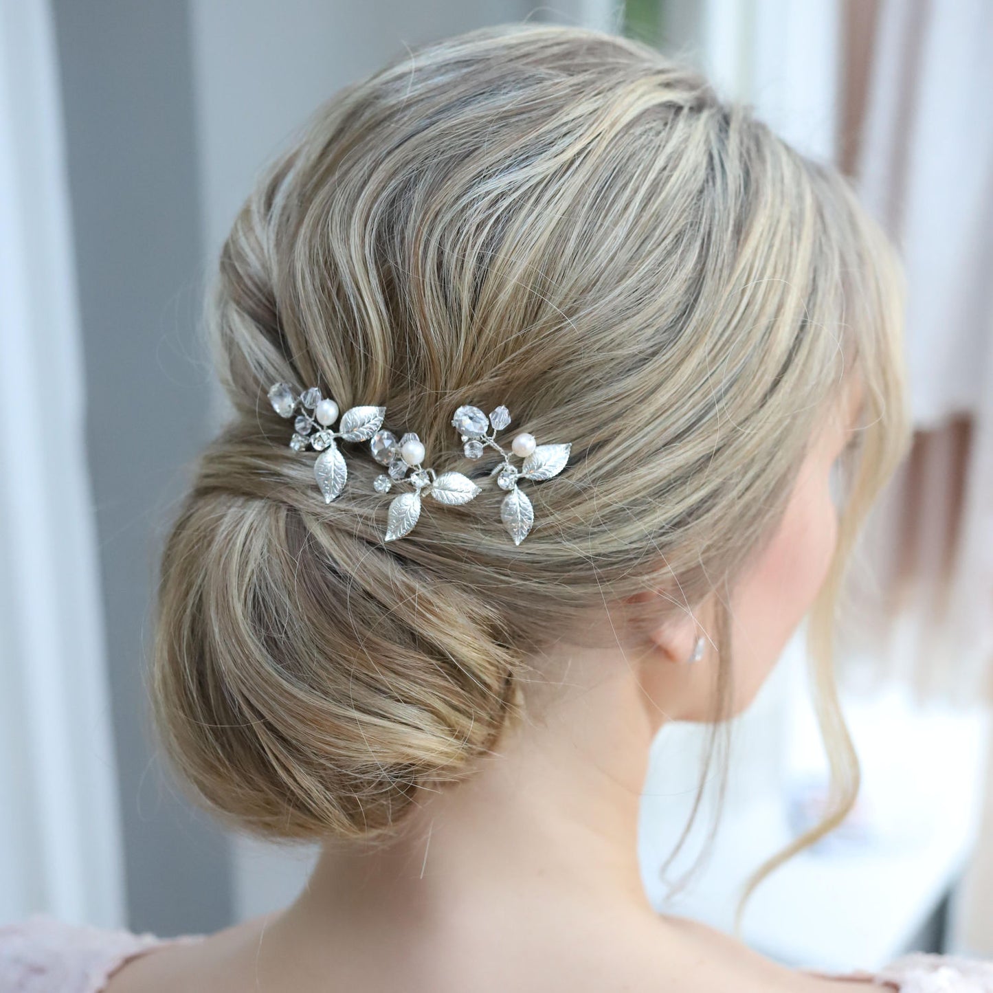 LAUREL LEAF hair pins