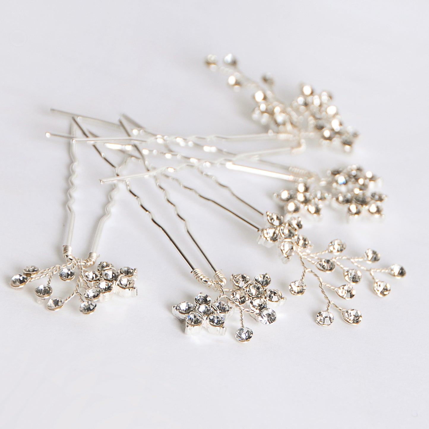 GYPSOPHILA hair vine and pin set