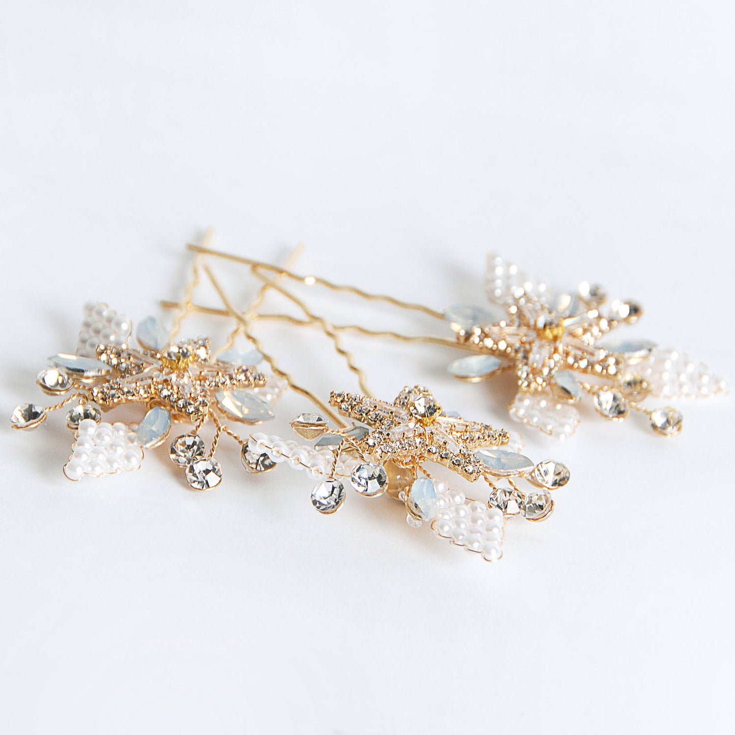 STARFLOWER hair pins
