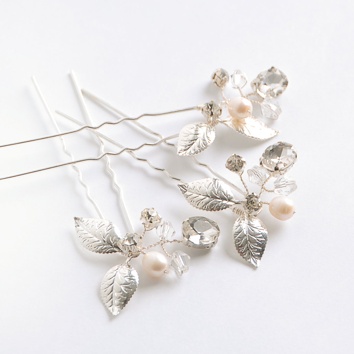LAUREL LEAF hair pins