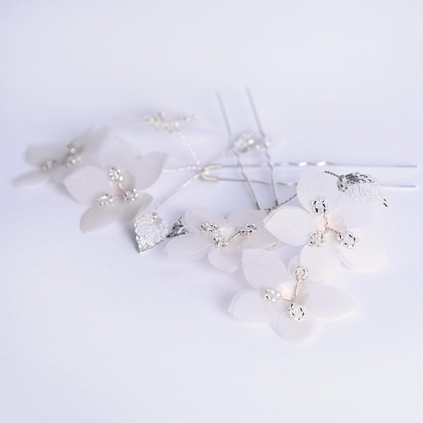 Gardenia Blossom Hair Pins