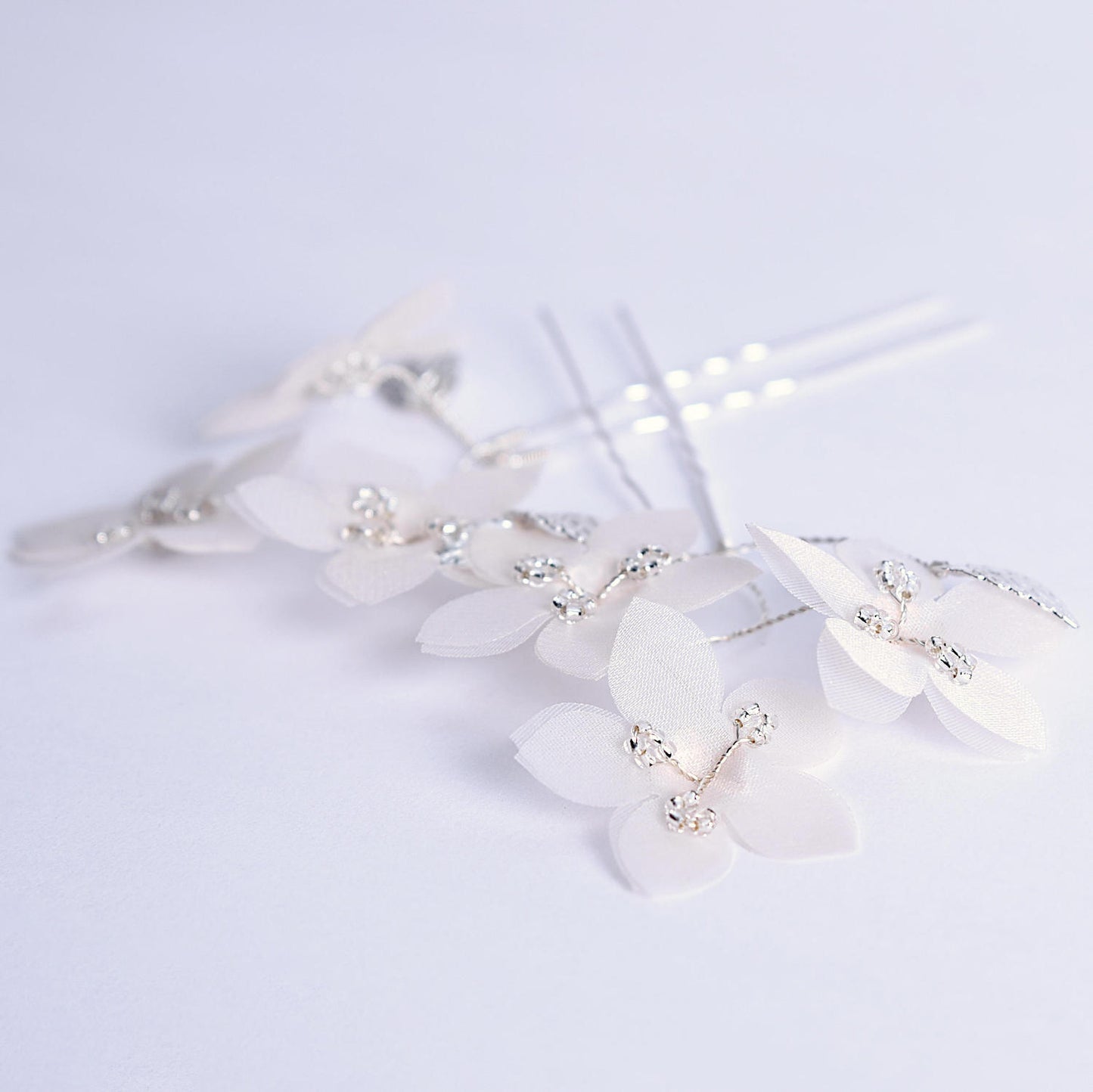 Gardenia Blossom Hair Pins