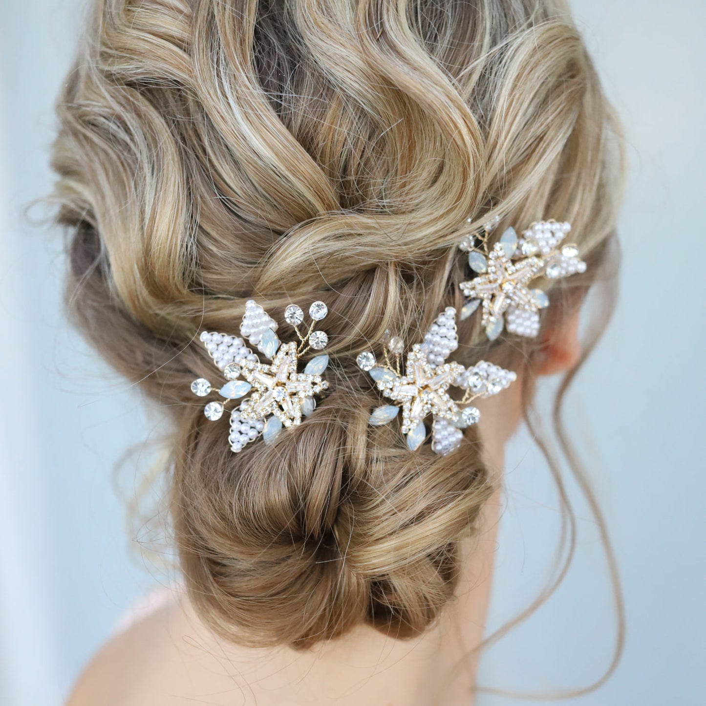 STARFLOWER hair pins