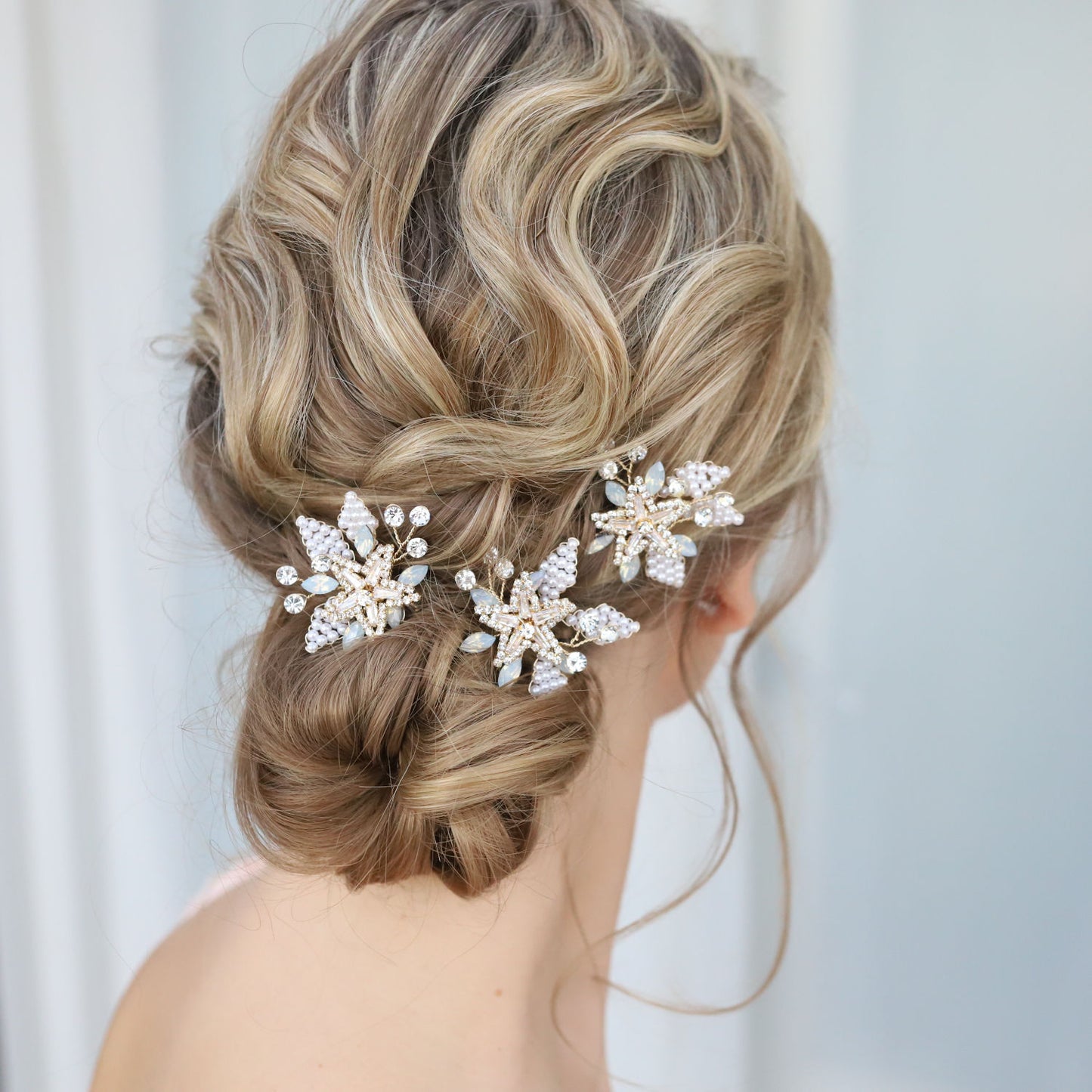 STARFLOWER hair pins