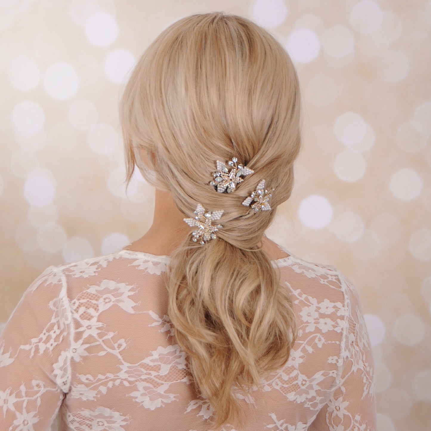 STARFLOWER hair pins