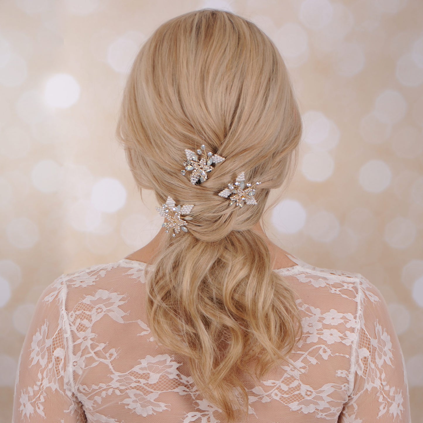 STARFLOWER hair pins