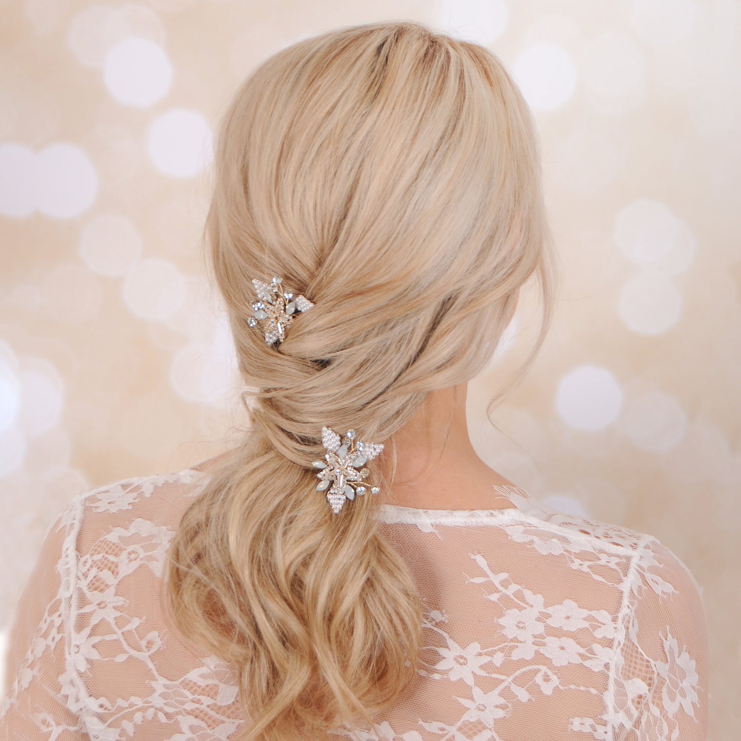 STARFLOWER hair pins