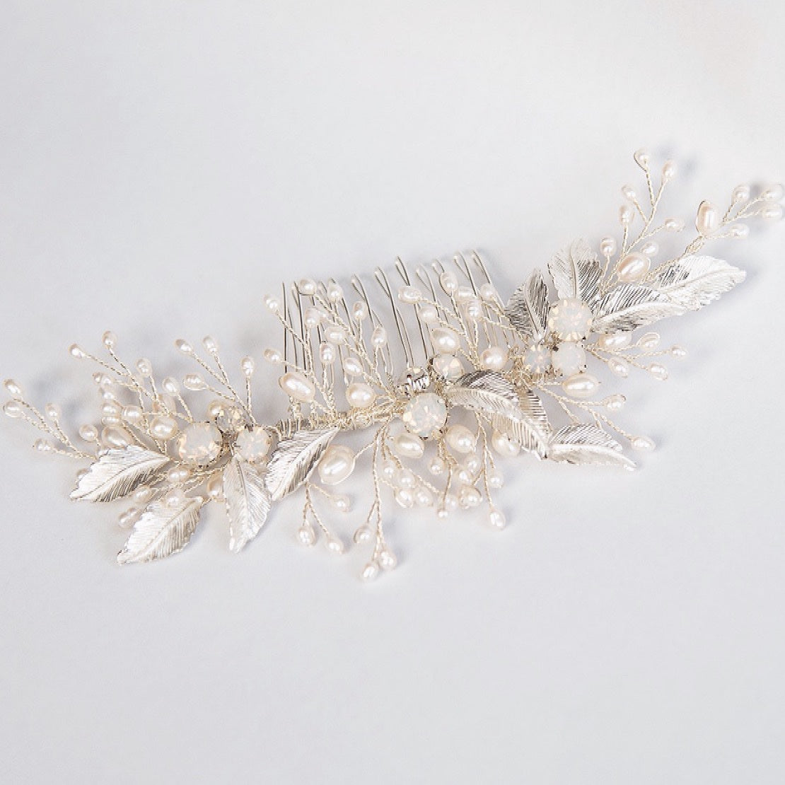 Moonstone haircomb