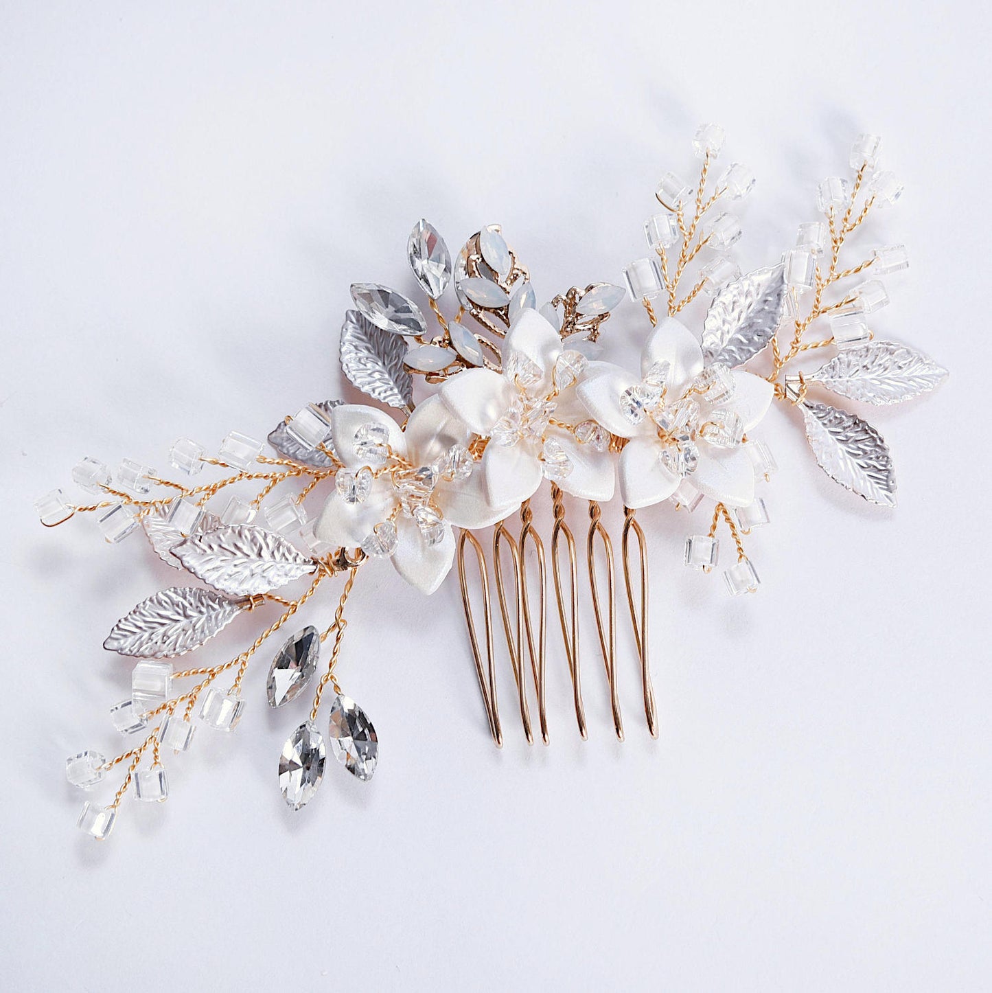 Orange Blossom Hair Comb