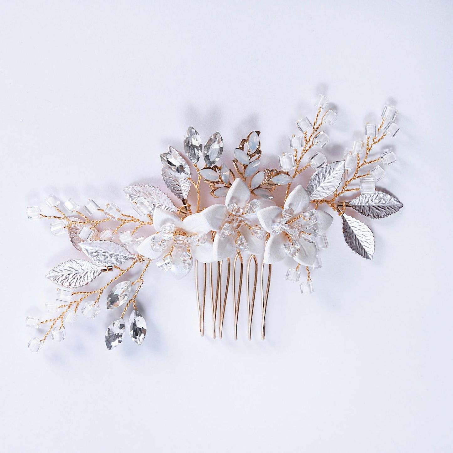 Orange Blossom Hair Comb