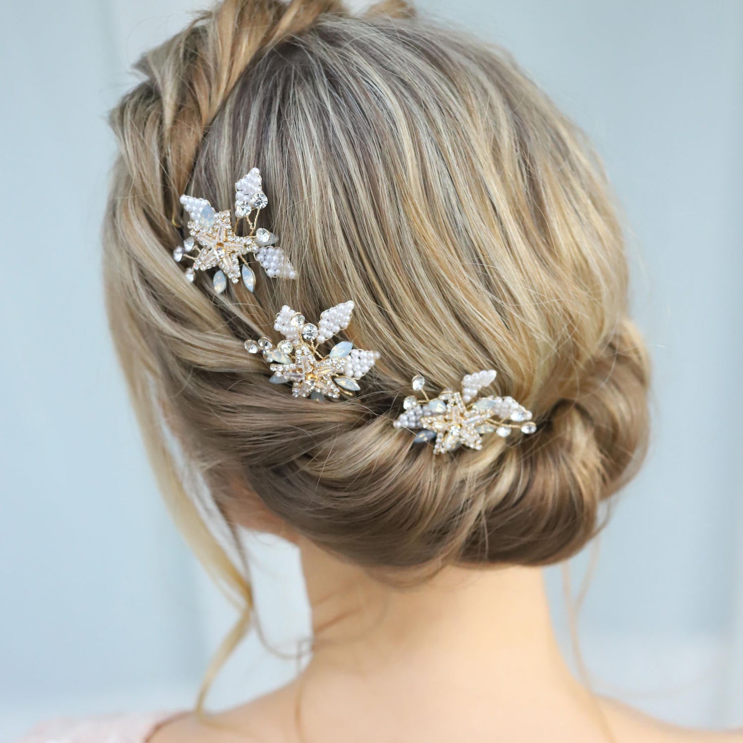 STARFLOWER hair pins